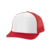 Richardson 112 Trucker Snapback - RD-WH_Red_White