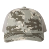 Richardson 112P Patterned Snapback Trucker Cap - LTGRN-GRND_Military Digital Camo_light Green