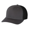 Richardson 110 Fitted Trucker with R-Flex - BK-CH_Charcoal_black