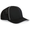 Richardson 172Pulse Sportmesh Cap with R-Flex - BK-WH_Black _ White Split