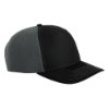 Richardson 312 Twill Back Trucker Cap - CH-BK_Charcoal_Black