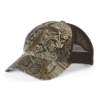 Richardson 111P Camo Washed Trucker Cap - Brown