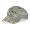 Richardson 111P Camo Washed Trucker Cap - LTGRN_Ltgrn