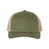 Richardson 112FP Five-Panel Snapback Trucker Hat - Grn