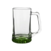 Guzzler 25 oz. ARC Glass Beer Mug - Green