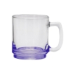 Java 9 oz. Glass Coffee Mug - Purple