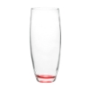 Bubbly 9 oz ARC Perfection Cachet Stemless Champagne Flute - Red