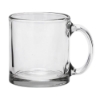 Red Eye 13 oz Libbey Clear Glass Coffee Mug - Clear