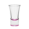 Bottom's Up 2 oz. Lord Shooter Etched Shot Glass - Pink