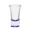 Bottom's Up 2 oz. Lord Shooter Etched Shot Glass - Purple