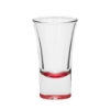 Bottom's Up 2 oz. Lord Shooter Etched Shot Glass - Red