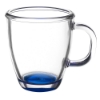 Sonic 11.75 oz. London Glass Coffee Mug - Blue