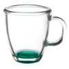 Sonic 11.75 oz. London Glass Coffee Mug - Green