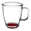 Sonic 11.75 oz. London Glass Coffee Mug - Red