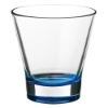 Cosmo 11.5 oz Stemless Martini Glass - Blue