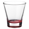 Cosmo 11.5 oz Stemless Martini Glass - Red