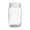 Pickled 16 oz Mason Jars Drinking Glass - Clear