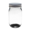 Homemade 16 oz. Canning Lids Mason Jar - Black