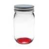 Homemade 16 oz. Canning Lids Mason Jar - Red