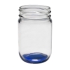 Refreshing 12 oz. Decorating Mason Jar - Blue