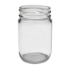Refreshing 12 oz. Decorating Mason Jar - Clear