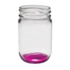 Refreshing 12 oz. Decorating Mason Jar - Pink