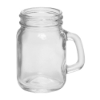 Handcrafted 4.5 oz Mason Jar Sampler Glass - Clear