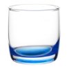 Smooth 10 oz. Monterrey Whiskey Glass - Blue