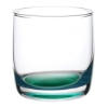 Smooth 10 oz. Monterrey Whiskey Glass - Green