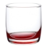 Smooth 10 oz. Monterrey Whiskey Glass - Red