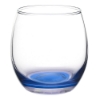 Vino 11.5 oz. Mikonos Stemless Wine Glass - Blue