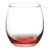 Vino 11.5 oz. Mikonos Stemless Wine Glass - Red