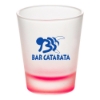 Frosty 1.75 oz Frosted Shot Glass - Red