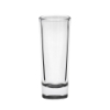 Paloma 2 oz Clear Cordial Shooter shot Glass - Black