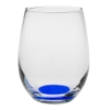 Santa Rosa 9 oz Libbey Stemless Wine Glasses - Blue