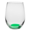Santa Rosa 9 oz Libbey Stemless Wine Glasses - Green