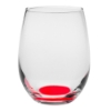Santa Rosa 9 oz Libbey Stemless Wine Glasses - Red