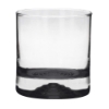 Side Bar 9.5 oz. Old Fashioned Glass - Black