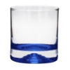 Side Bar 9.5 oz. Old Fashioned Glass - Blue