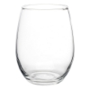 Liquid Lunch 15 oz Stemless Wine Glasses - Clear