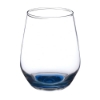 Perfected 12 oz Silicia Stemless Wine - Blue