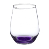Perfected 12 oz Silicia Stemless Wine - Purple
