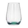 Tipsy 16 oz Vaso Silicia Stemless Wine Glass - Green