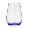Tipsy 16 oz Vaso Silicia Stemless Wine Glass - Purple