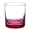 Double Neat 11oz Heavy Base Whiskey Glass - Pink