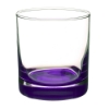 Double Neat 11oz Heavy Base Whiskey Glass - Purple