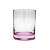 Cask Strength 13.5 oz Libbey Heavy Base Whiskey Rocks Glass - Pink