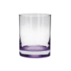 Cask Strength 13.5 oz Libbey Heavy Base Whiskey Rocks Glass - Purple