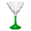 Shakin Not Stirred 9.25 oz Martini Glass - Green