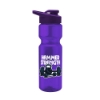 Tandem 28oz Recycled Transparent Bike Bottle w/Drink-thru Lid - Transparent Violet